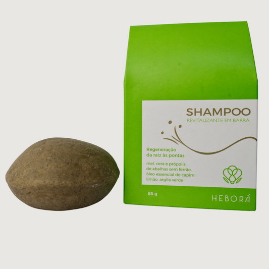 Shampoo Revitalizante com Mel e Própolis em Barra