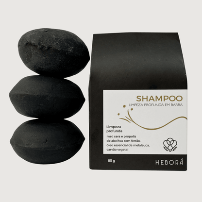 Kit 3 Shampoos com Mel e Própolis em Barra